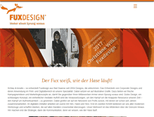 Tablet Screenshot of fuxdesign.info